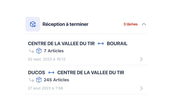 Gestion de stock